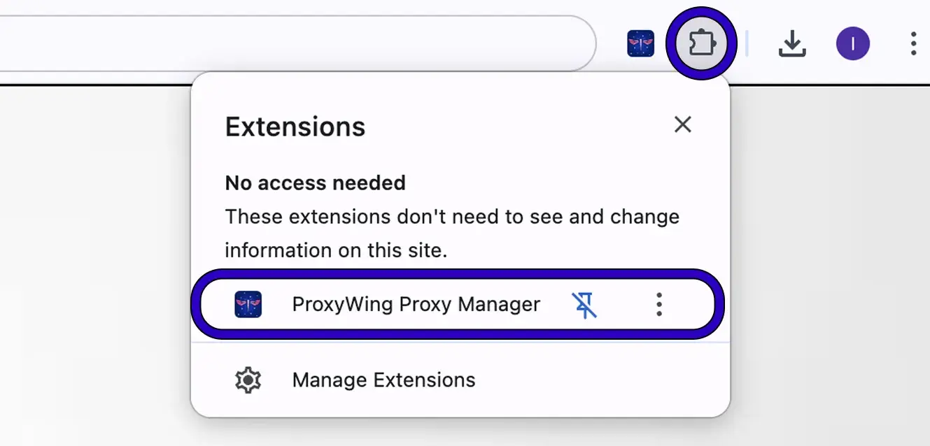Extension icon in Chrome toolbar (№ 1)