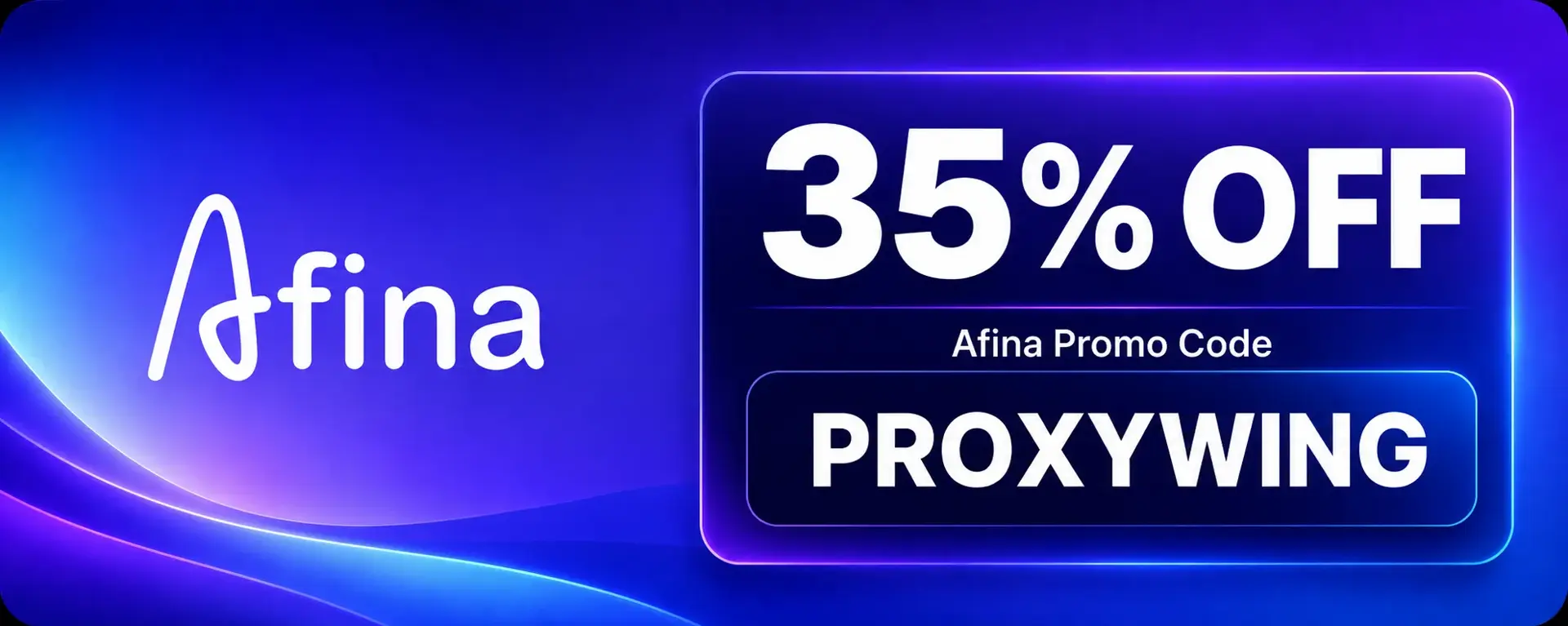 Afina banner