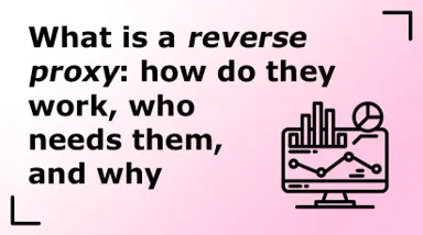 What is a reverse proxy: how do they work, who needs them, and why
