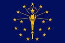 Flag of Indiana